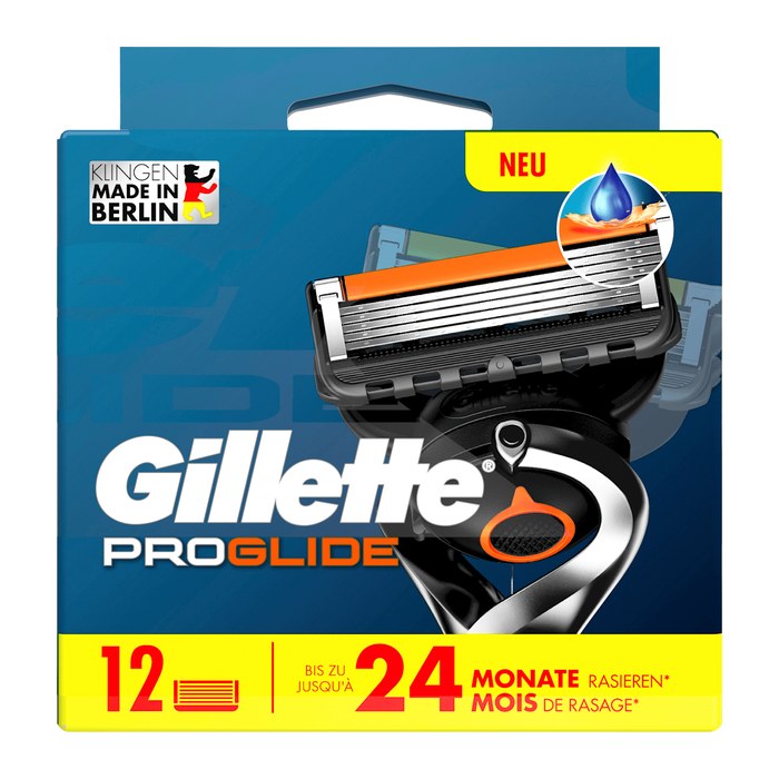 Gillette PROGLIDE Rasierklingen 12 St.