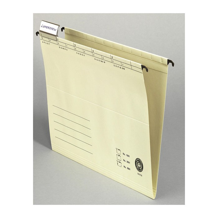 Hängemappen chamois, 25 St.