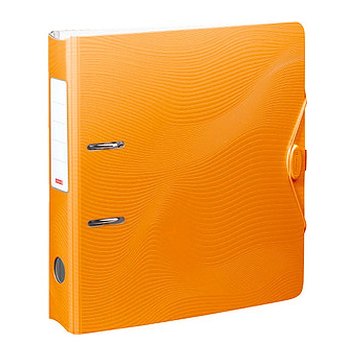 BRUNNEN WAVE Ordner orange Kunststoff 7,0 cm DIN A4, 1 St.
