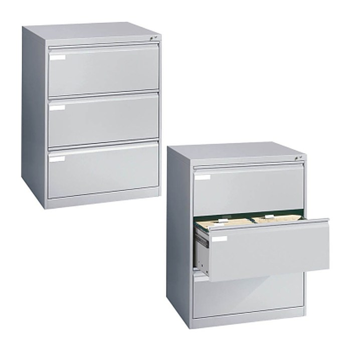 CP C 2000 Acurado Hängeregistraturschrank silber 3 Schubladen 78,7 x 59,0 x 104,5 cm, 1 St.