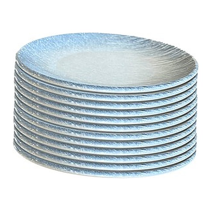 ID Fine Teller Brezza Lona blau/grau Ø 19,0 cm, 12 St.