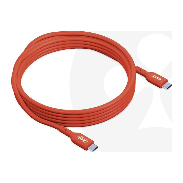 Club3D Kabel USB 2 Typ C PD 240W / 480Mb 4m St/St retail