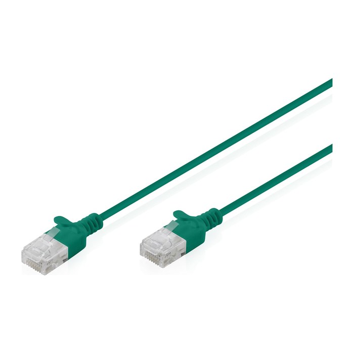 DIGITUS Patchkabel CAT 6 U-UTP Slim 1,5m Grün