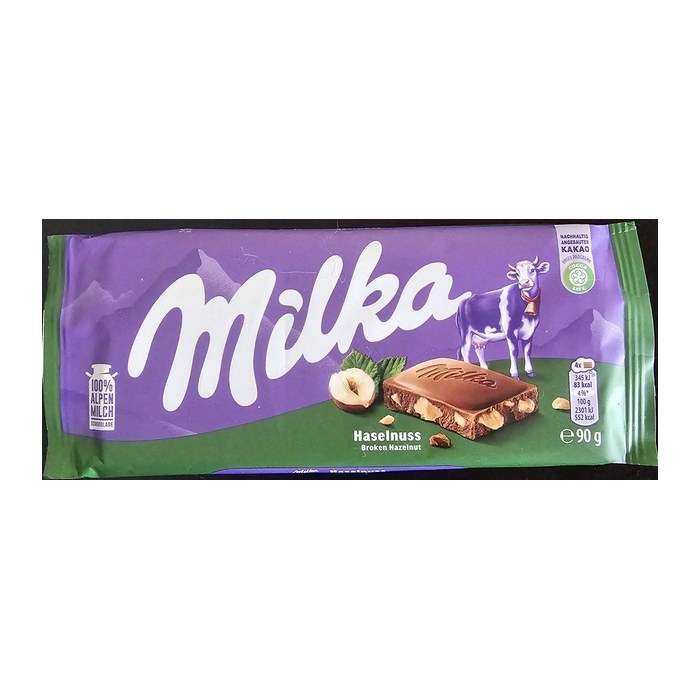 Milka Haselnuss Schokolade 90,0 g, 1 St.