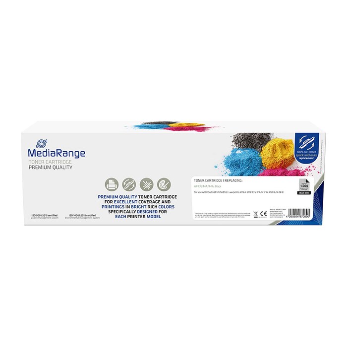 MediaRange Toner HP für CF244A/44A mit Chip schwarz