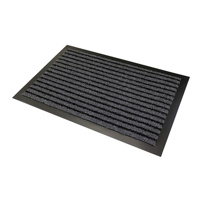 Mercury Fußmatte Grattant anthrazit gemustert 60,0 x 90,0 cm