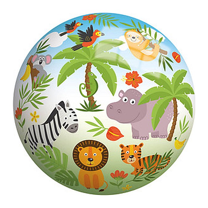 John® Spielball Jungle World mehrfarbig, Ø 23,0 cm, 1 St.