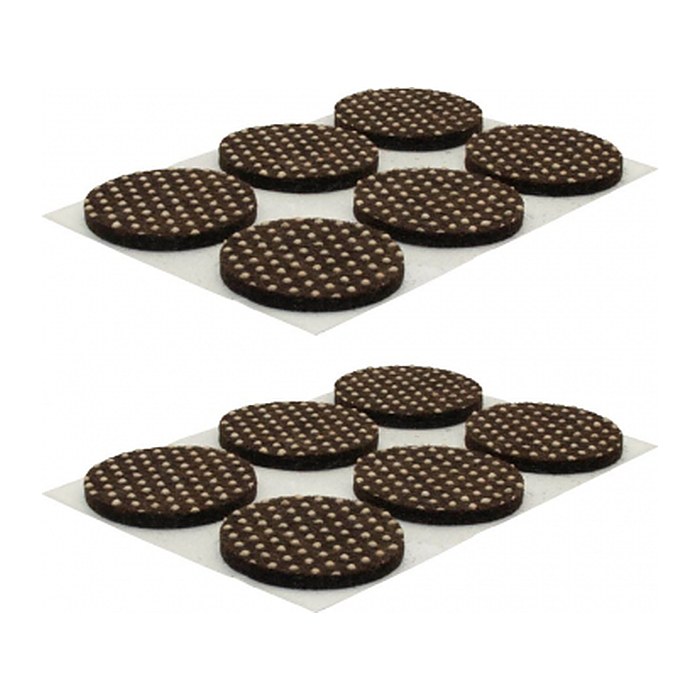 WAGNER® design yourself EH 0128 Anti-Rutsch-Pads Stoff Ø 2,8 cm, 12 St.