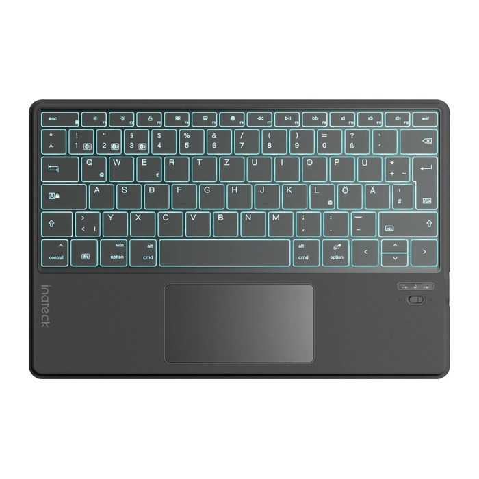inateck Keyboard Tablet QWERTZ gray