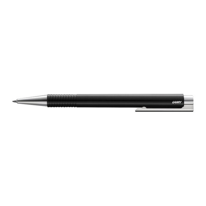 LAMY Kugelschreiber logo M+ schwarz, Schreibfarbe: blau, 1 St.