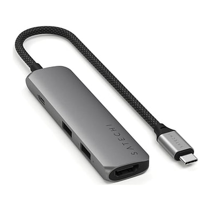 SATECHI Multiport-Adapter ST-P4SM