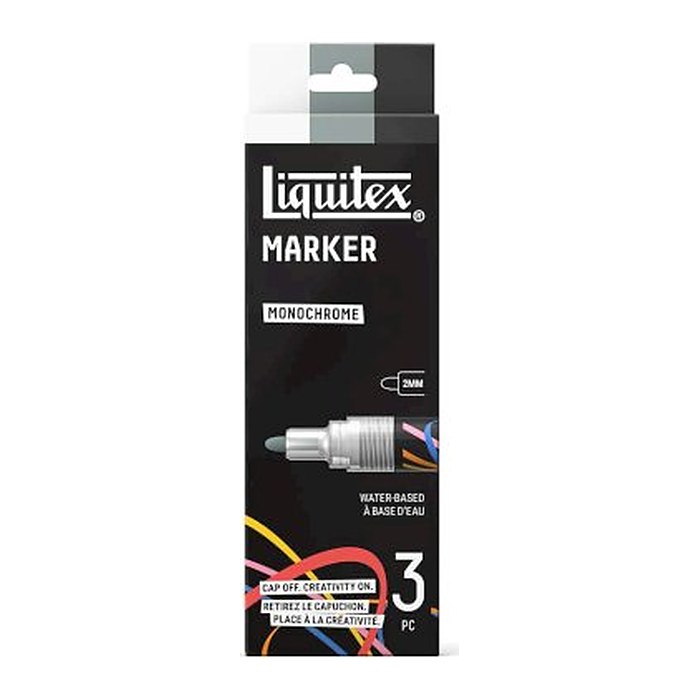 Liquitex® Monochrome Acrylstifte-Set farbsortiert 2,0 mm, 1 Set