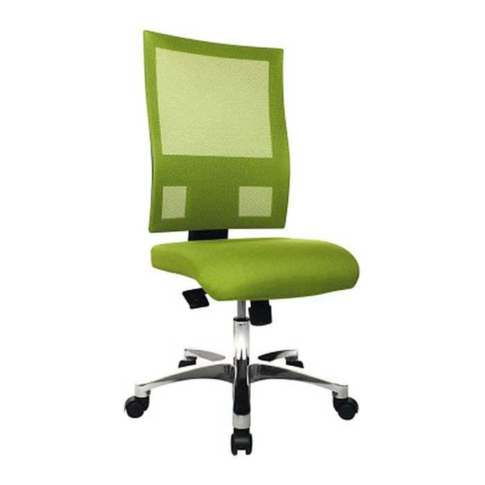 Topstar Bürostuhl Nito, PRONETSYT35 Stoff grün, Gestell alu