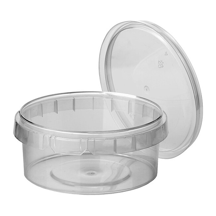 STARPAK Feinkostbecher transparent 0,77 l, 30 St.