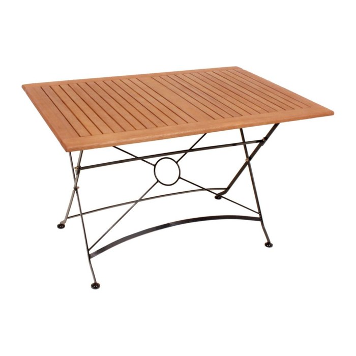 Garden Pleasure Gartentisch Wien braun rechteckig 120,0 x 80,0 x 74,0 cm