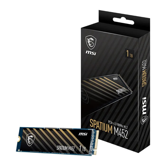 SSD 1TB MSI Spatium M452 (M.2 2280) PCIe Gen4 x4 NVM