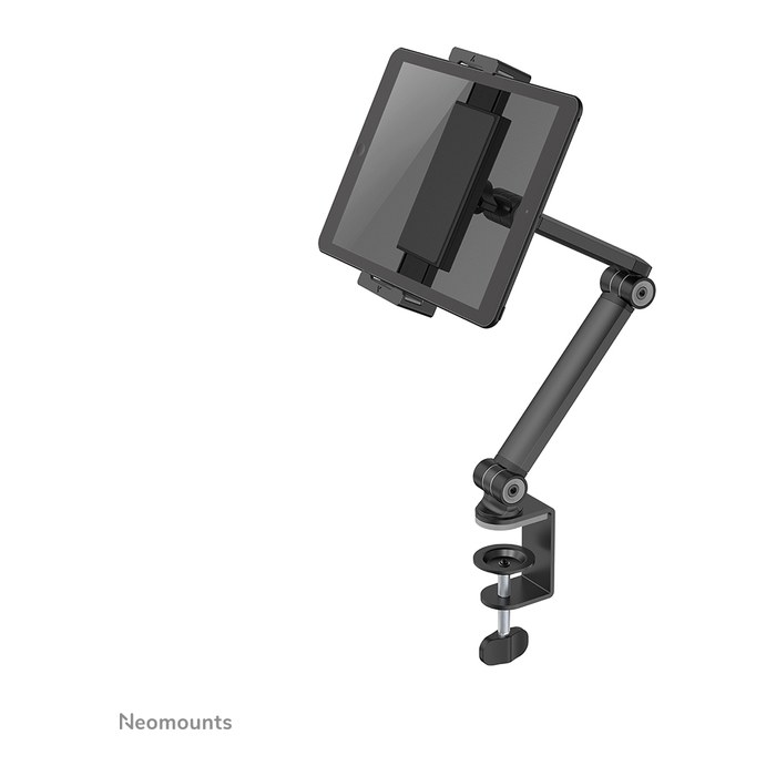 Neomounts Tablet-Halterung DS15-545BL1 schwarz für 1 Tablet, Tischklemme