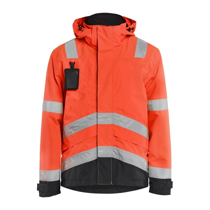 BLAKLÄDER® unisex Regenjacke "4837" rot Größe M