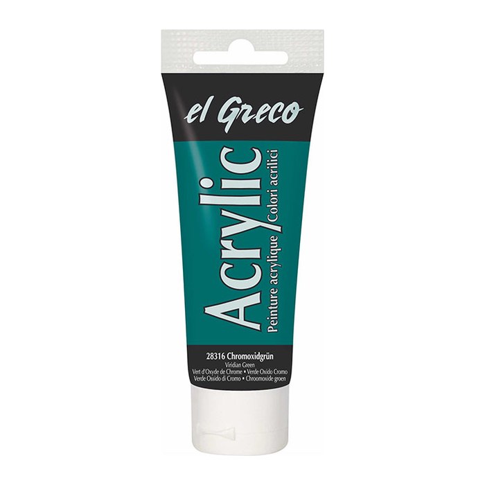 KREUL el Greco Acrylfarbe chromoxidgrün 75,0 ml, 1 St.