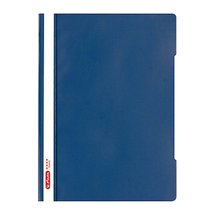 herlitz Schnellhefter Quality Kunststoff dunkelblau DIN A4, 1 St.