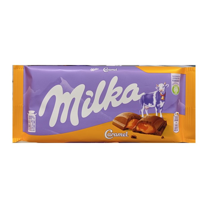 Milka Caramel Schokolade 100,0 g, 1 St.
