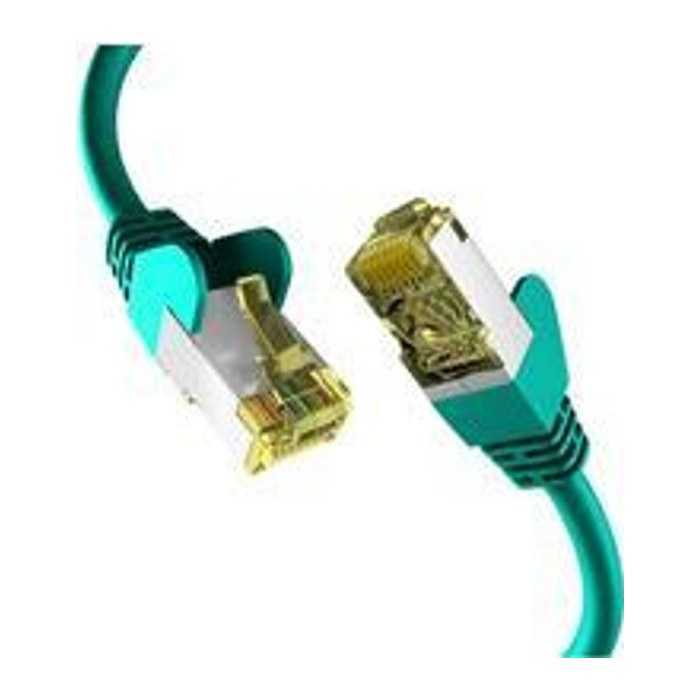 EFB RJ45 Patchkabel S/FTP Cat.6a PIMF 0.15m grün