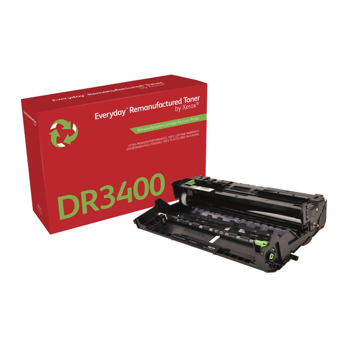 Xerox Drum Everyday Remanufactured Brother DR3400 Black