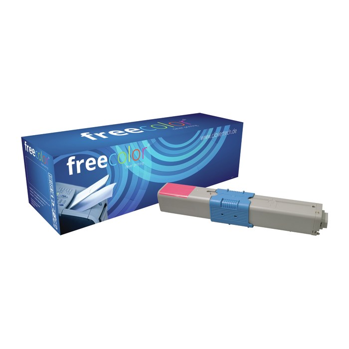 Freecolor Toner OKI 44469705 magenta 2000 Seiten remanufactured