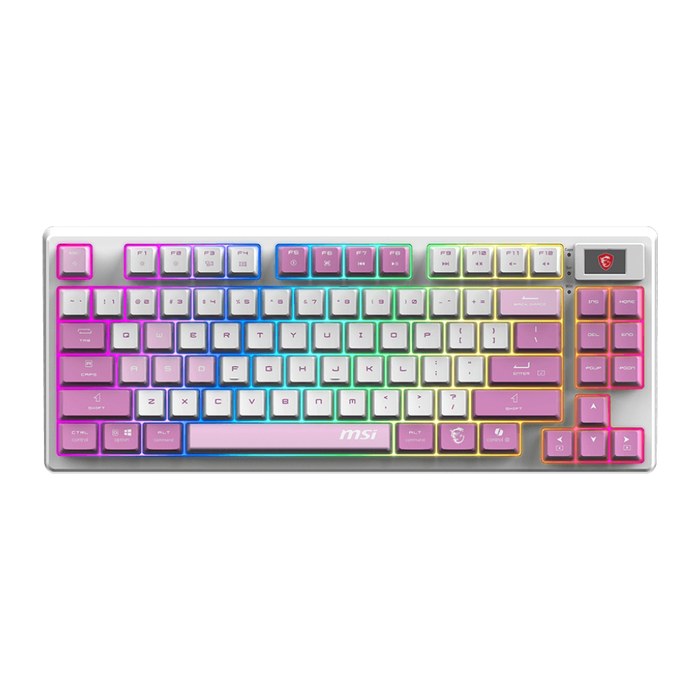 MSI FORGE GK600 TKL Violet, wireless