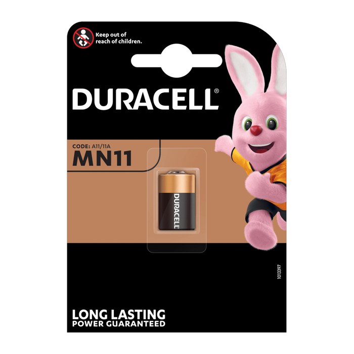 DURACELL Batterie MN11 Alkali-Mangan Fotobatterie 6,0 V, 1 St.