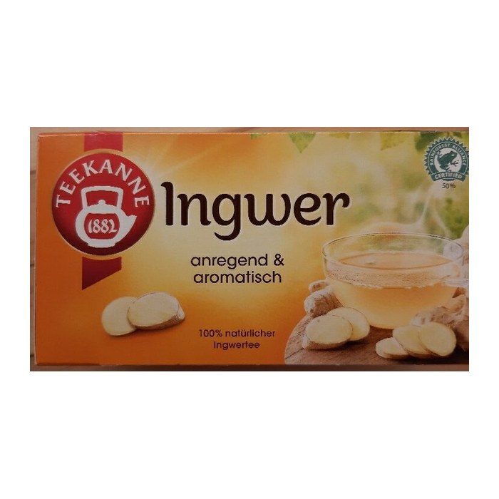 TEEKANNE Ingwer Tee 18 Portionen