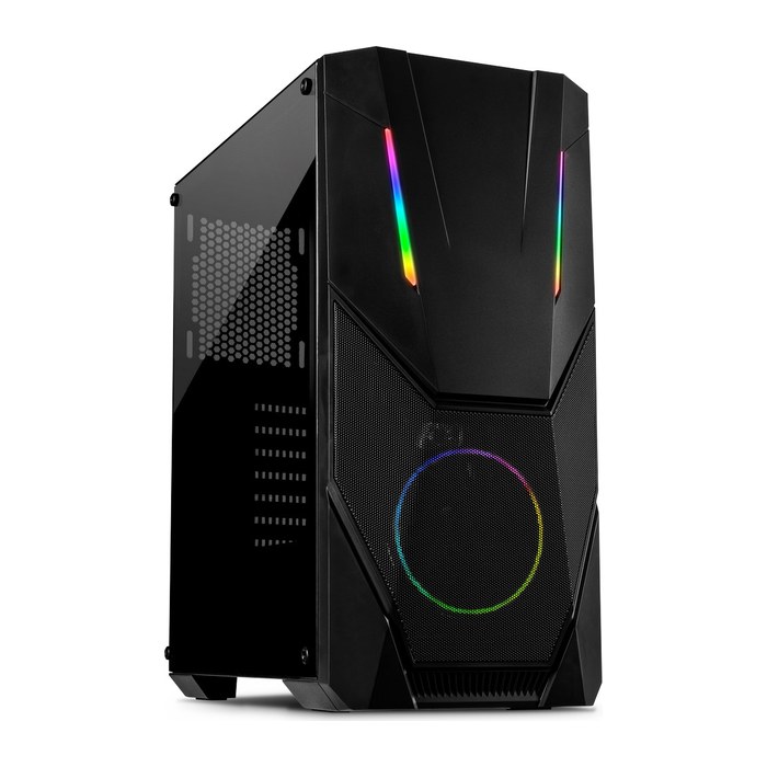 Inter-Tech Gaming-Gehäuse IT-3303 Hornet.1X120mm ARGB-Lüfter retail