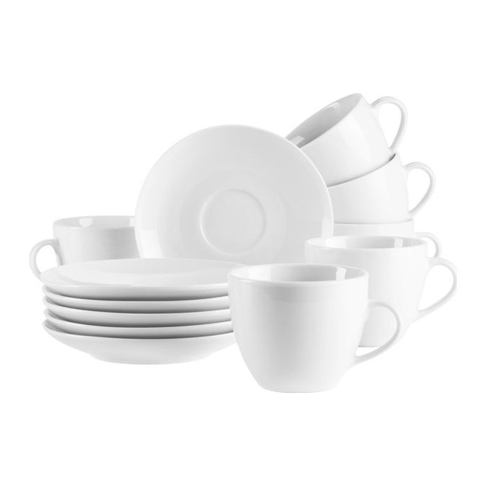 MÄSER Kaffeetassen-Set BARCA weiß 230,0 ml, 12 St.