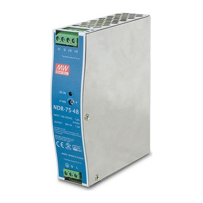 PLANET Din-Rail Power Supply (PWR-75-48) 75 watts, 48V,