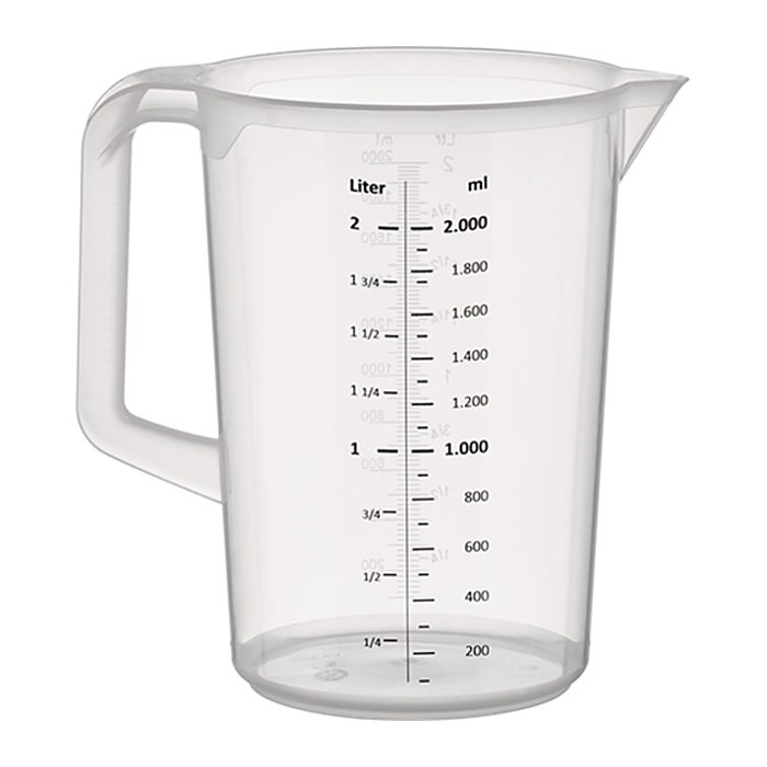 APS Messbecher PRO transparent