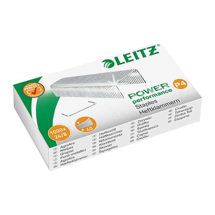 LEITZ Heftklammern 5571 24/8, 1.000 St.