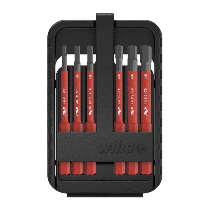 Wiha Bit-Set slimBit electric 43156, 7-tlg.