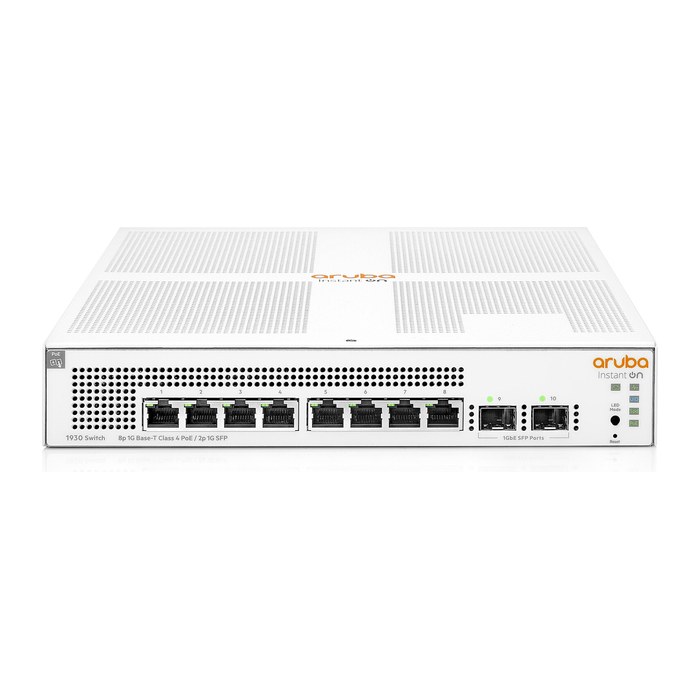 HPE Networking Instant On 1930 8G PoE 2SFP Switch 8-fach