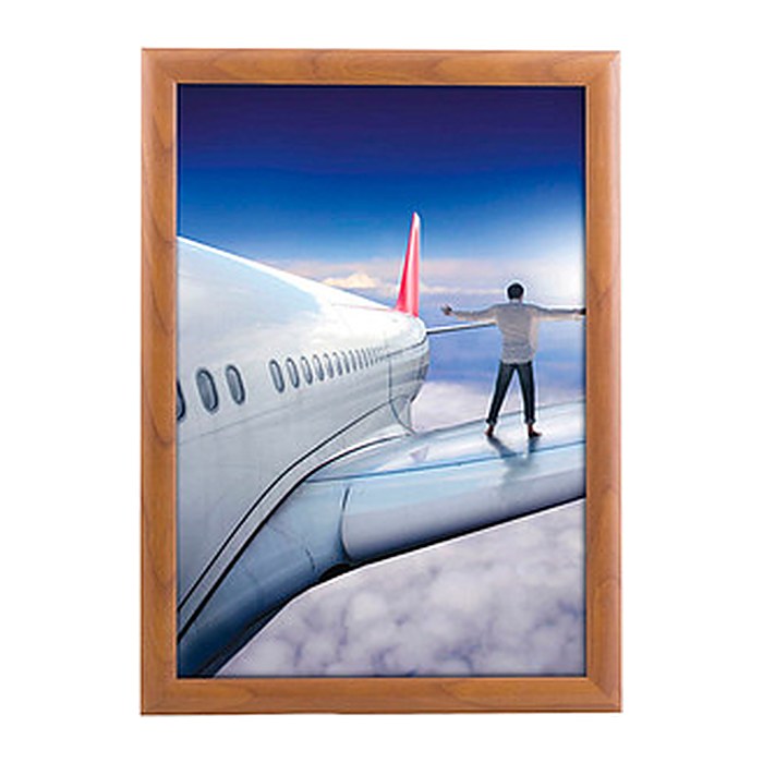 update displays Klapprahmen braun 45,0 x 62,4 cm, 1 St.