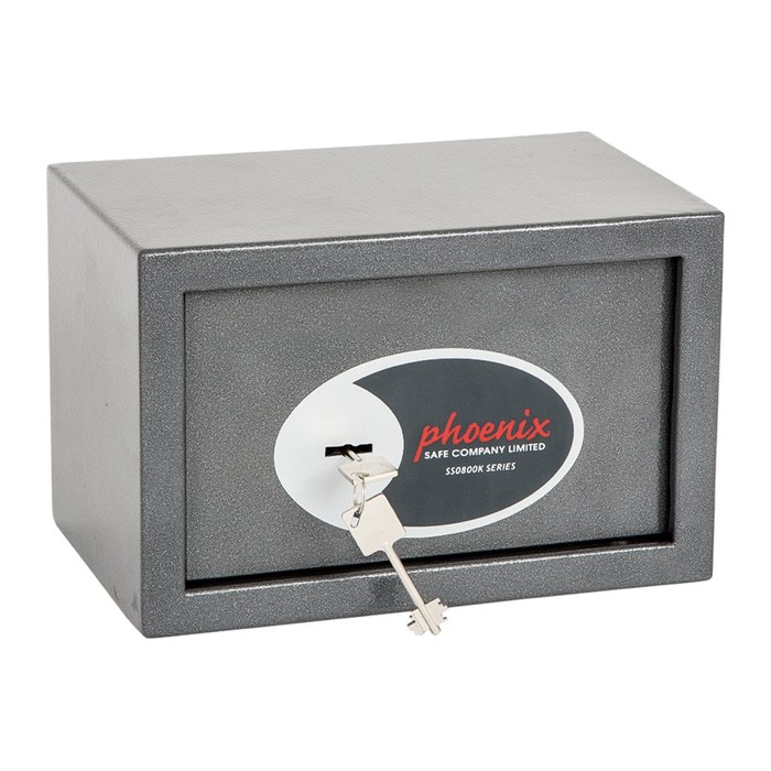 phoenix Tresor Titan II FS1281E R2 mit Feuerschutz signalweiß 41,2 x 36,3 x 36,0 cm