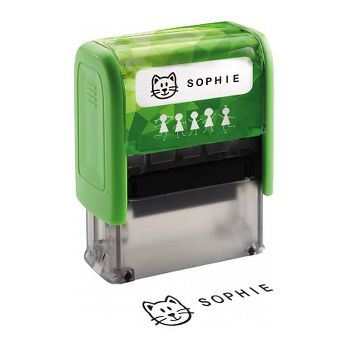 trodat Textstempel, individualisierbar DeineDingeStempel 8911 selbstfärbend schwarz ohne Logo, 1 St.