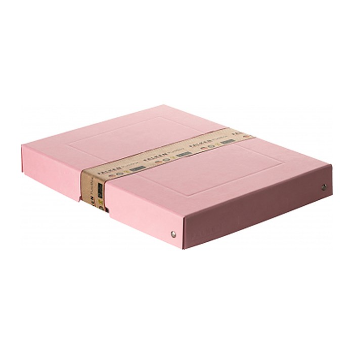FALKEN PURE Aufbewahrungsbox 500 Blatt pastellrosa 24,0 x 32,0 x 4,0 cm, 1 St.