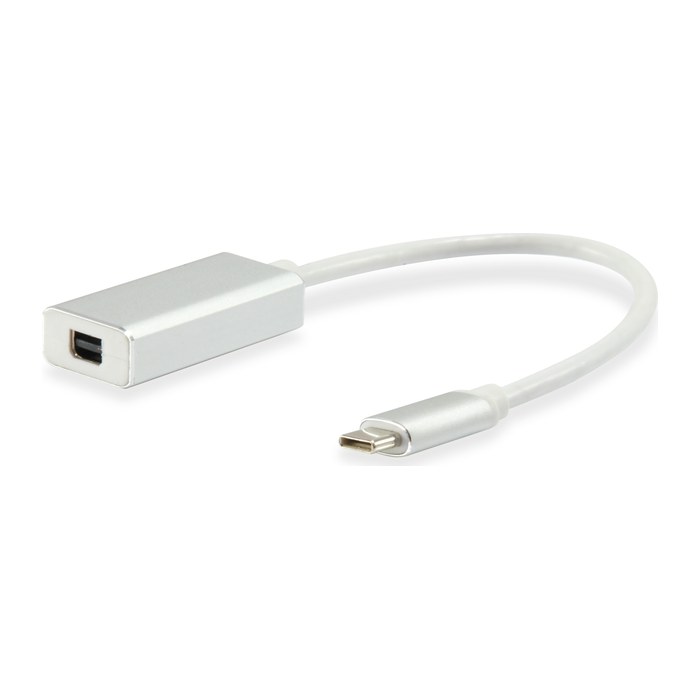 Equip Adapter USB-C->MiniDisplayPort St/Bu 0.15m Alu.