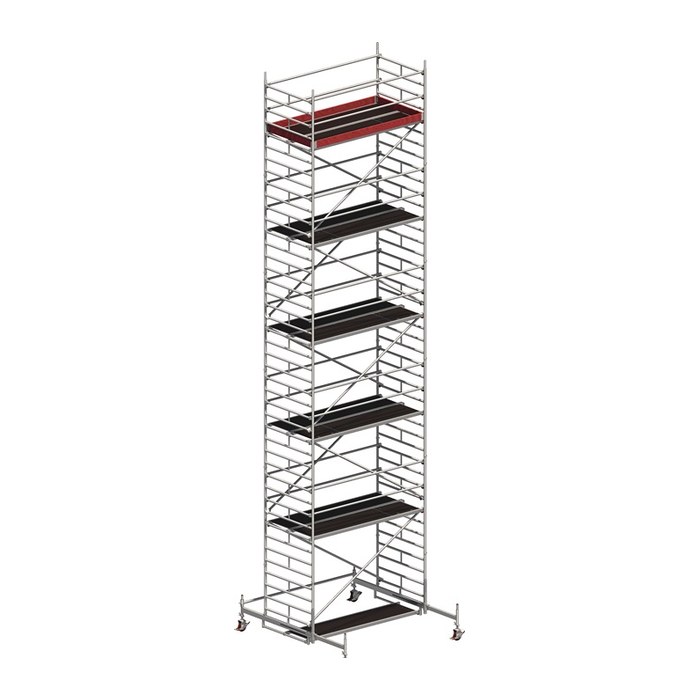 Layher Gerüst 1402 Uni Breit P2 max. Arbeitshöhe 12,38 m