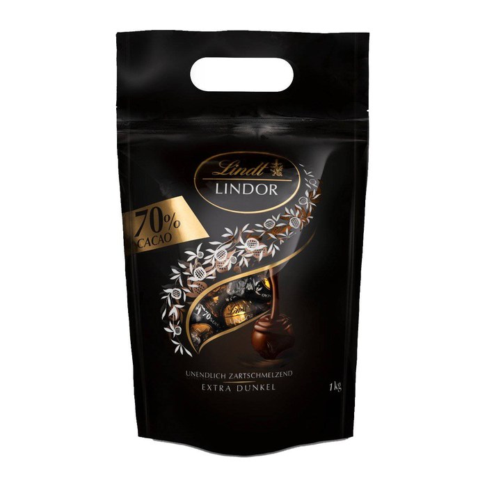 Lindt Lindor Dark 70% Pralinen 78 St./ 1,0 kg, 1 St.