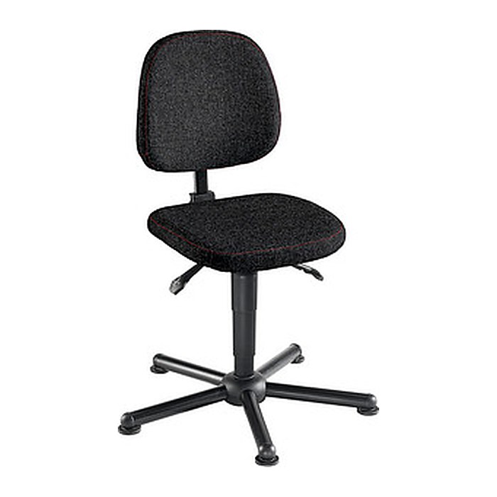 meychair XXL Arbeitsdrehstuhl W19-25-TG-ST schwarz