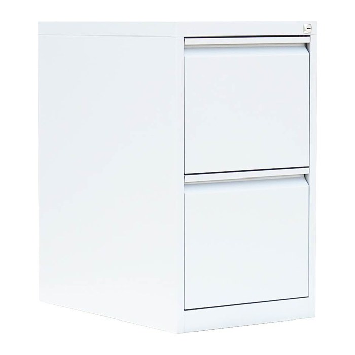 LÜLLMANN Hängeregistraturschrank signalweiß 2 Schubladen 40,0 x 62,0 x 70,5 cm, 1 St.