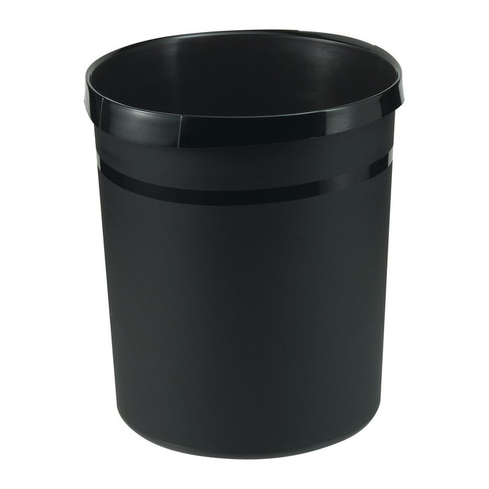 HAN GRIP KARMA Papierkorb 18,0 l schwarz, 1 St.