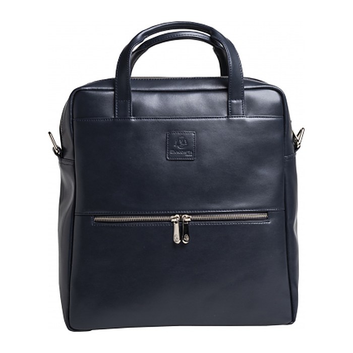 Exacompta Laptop-Rucksack Lady Exactive Leder blau bis 35,6 cm (14 Zoll)