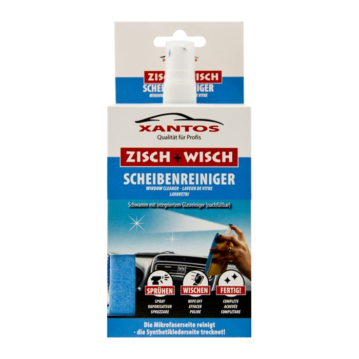XANTOS Zisch&Wisch - Schwamm m. integr Scheibenreiniger 40ml